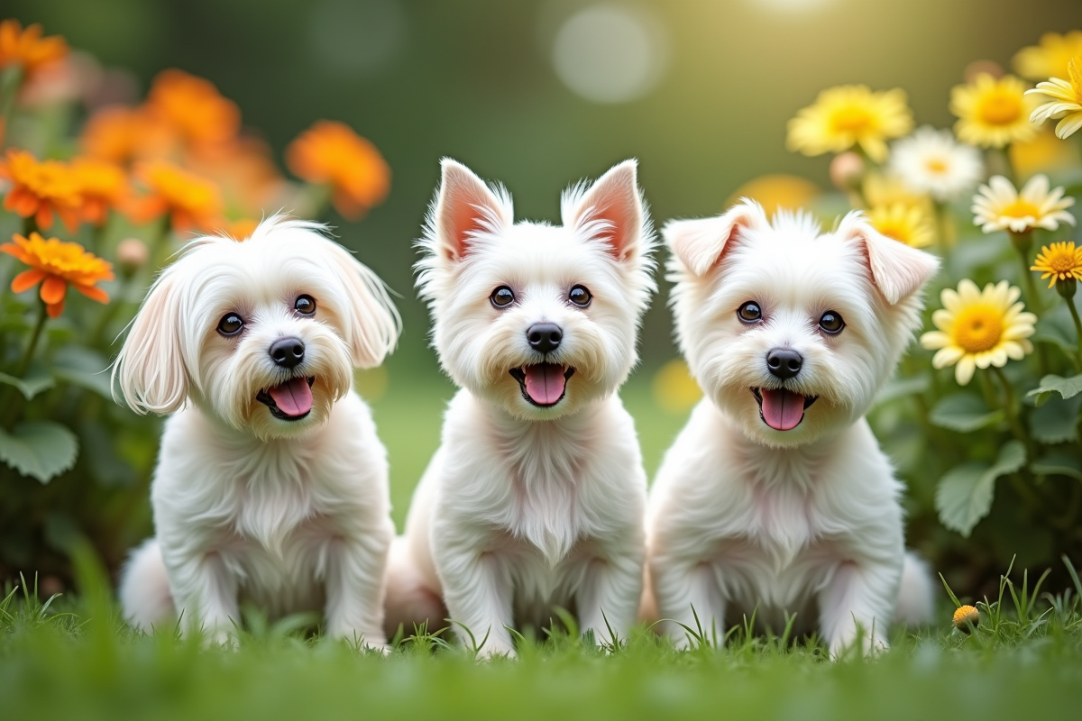 chien blanc