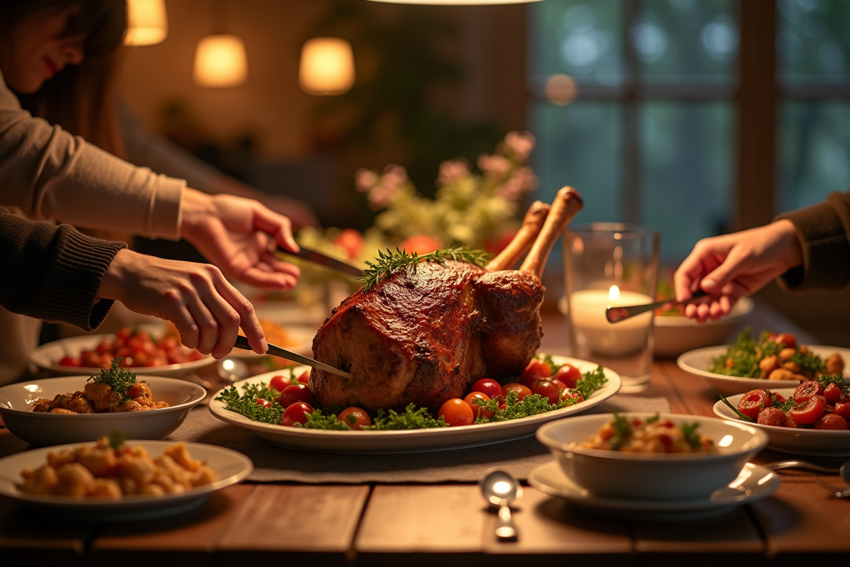 agneau cuisson